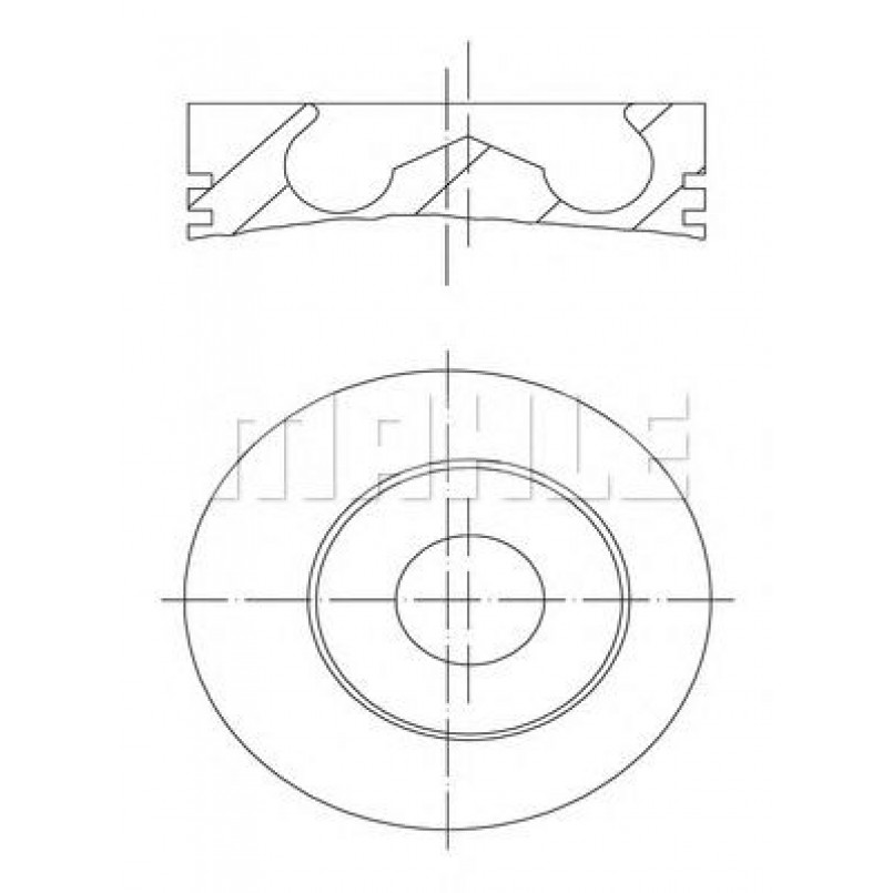 0148201 Mahle - Поршень